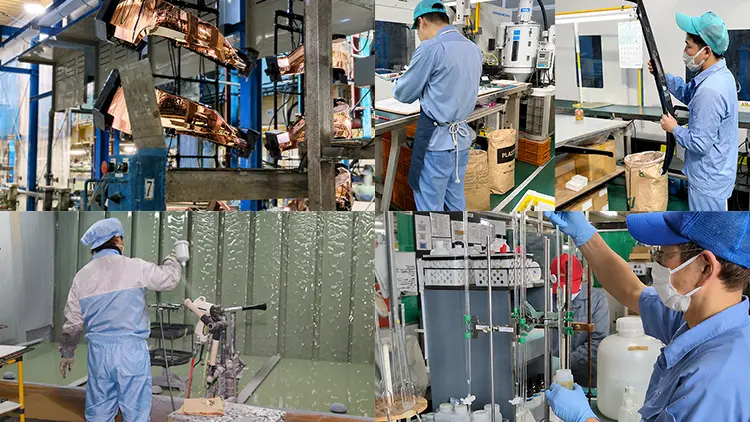 大同工業の生産設備