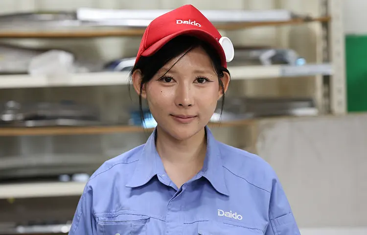 大同工業で働くT.Pさん