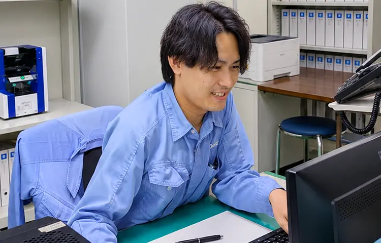 大同工業で働くS.Hさん
