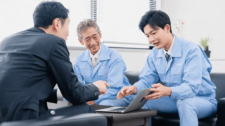 大同工業のお仕事　営業・購買職